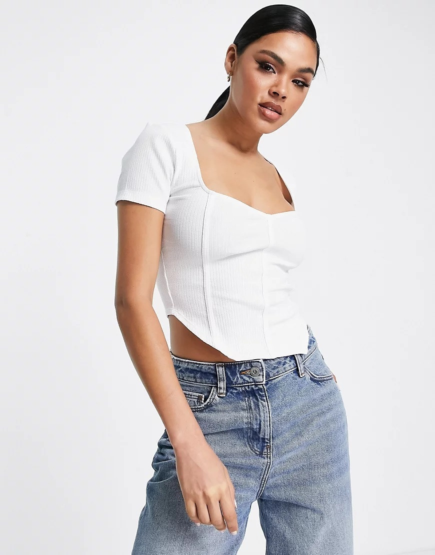 CROP TOP PRĄŻKI