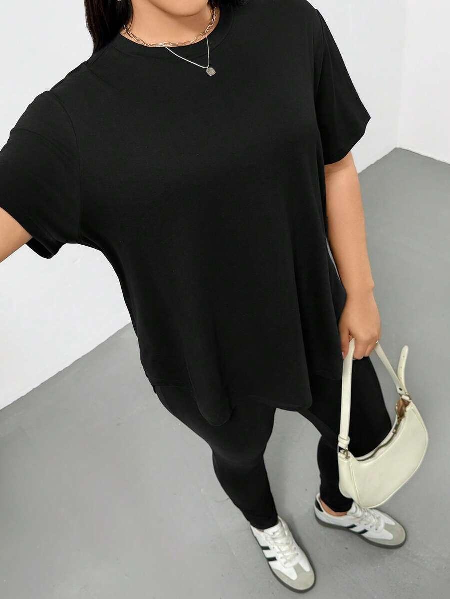 KLASYCZNY CZARNY T-SHIRT