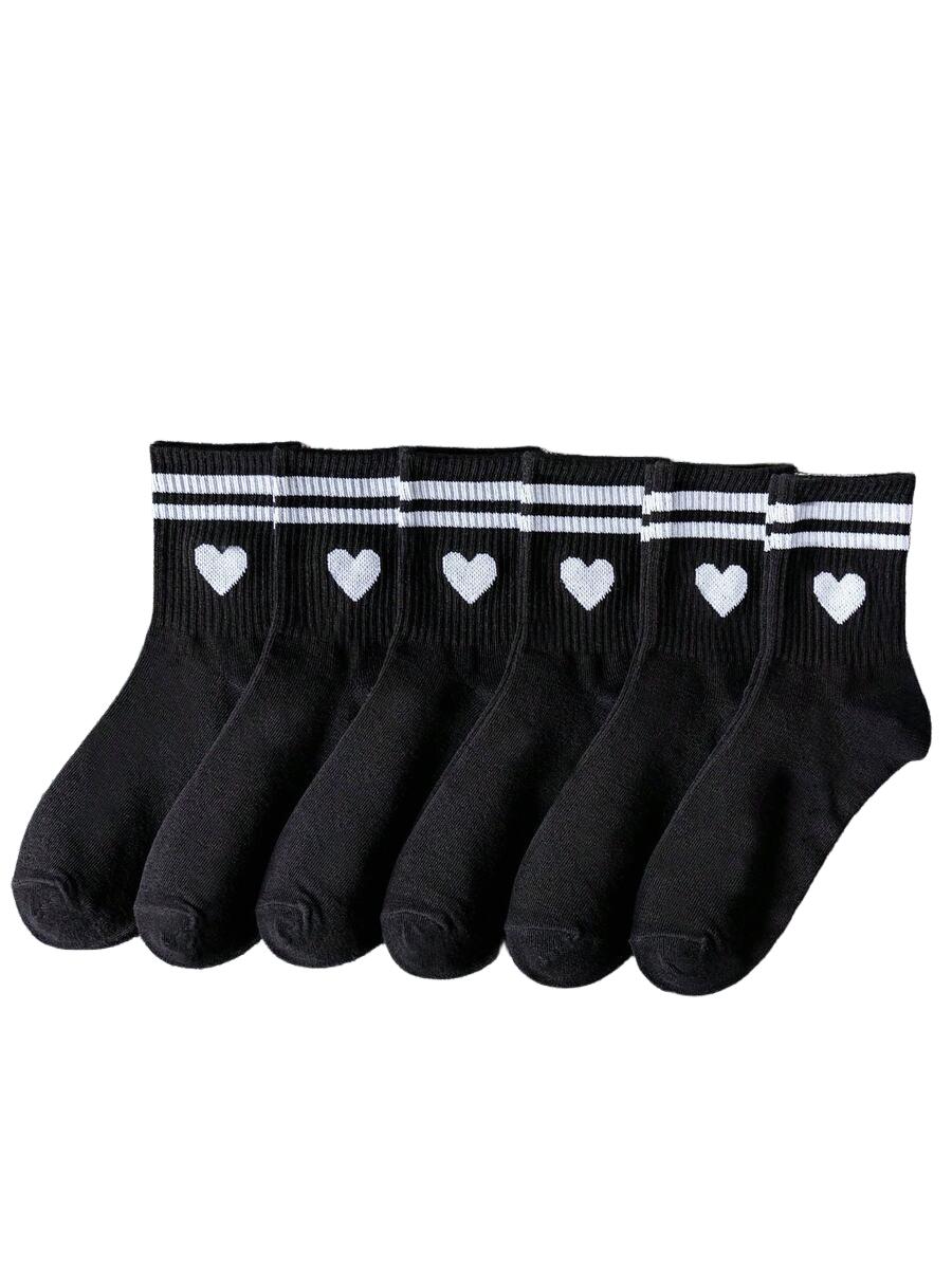 czarne skarpetki 6-pack