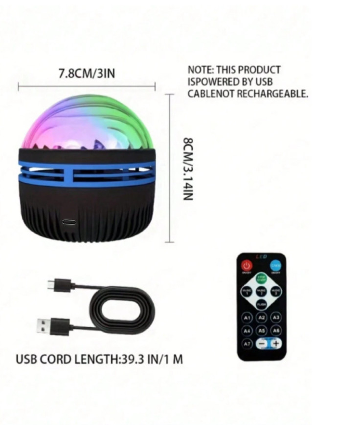 projektor gwiazd led