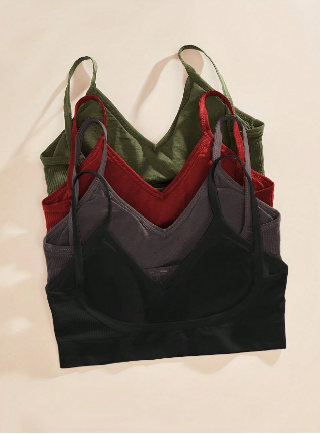 sportowy biustonosz 4-pack