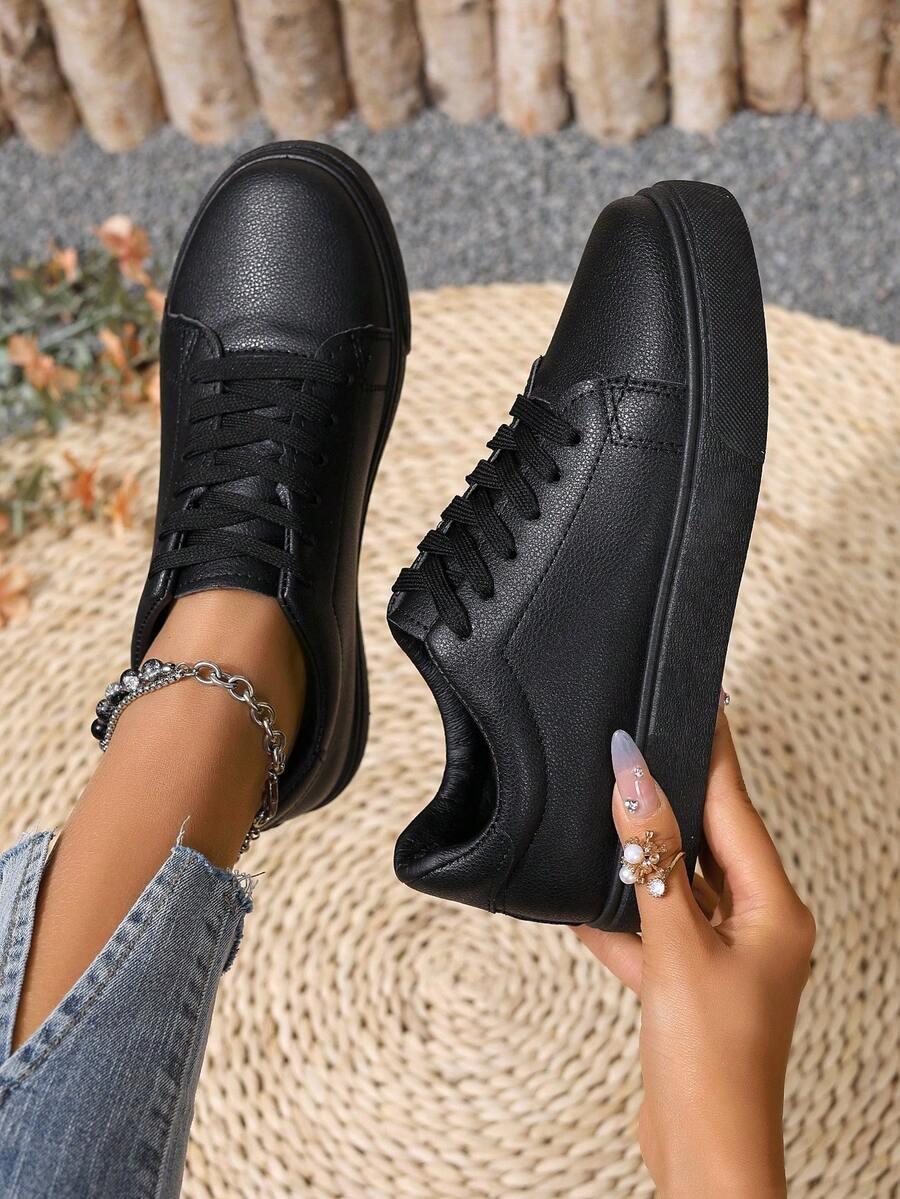 CZARNE BUTY SPORTOWE