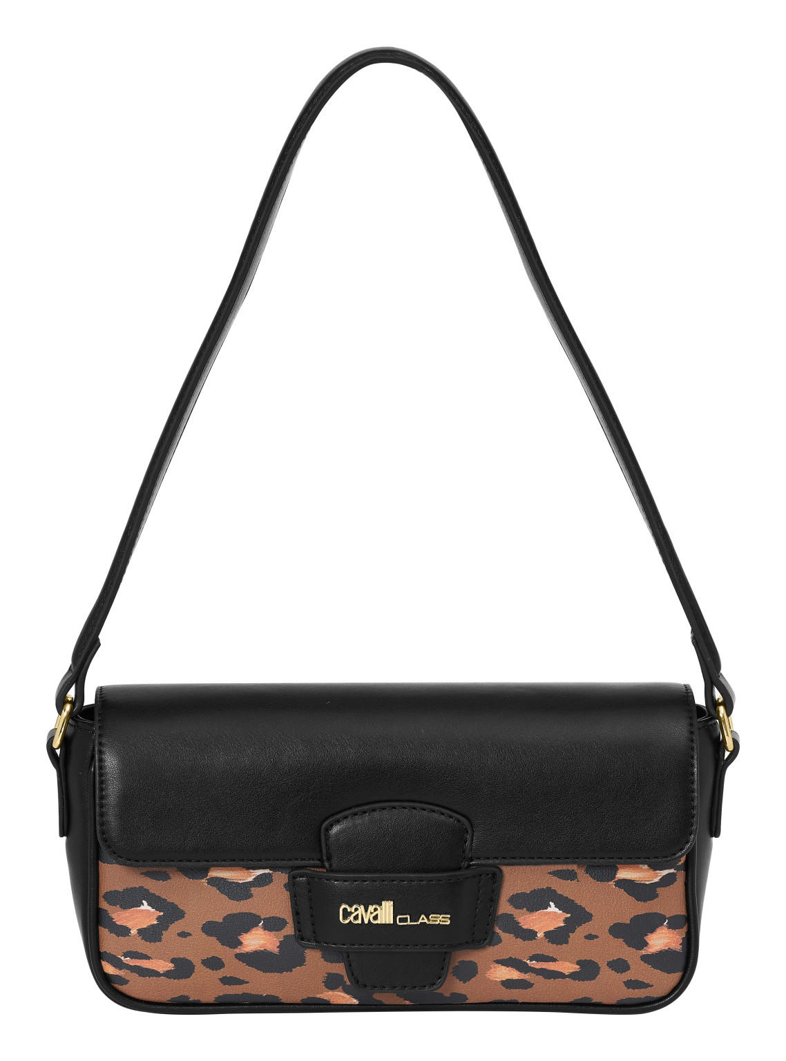 mała torebka kontrast animal print