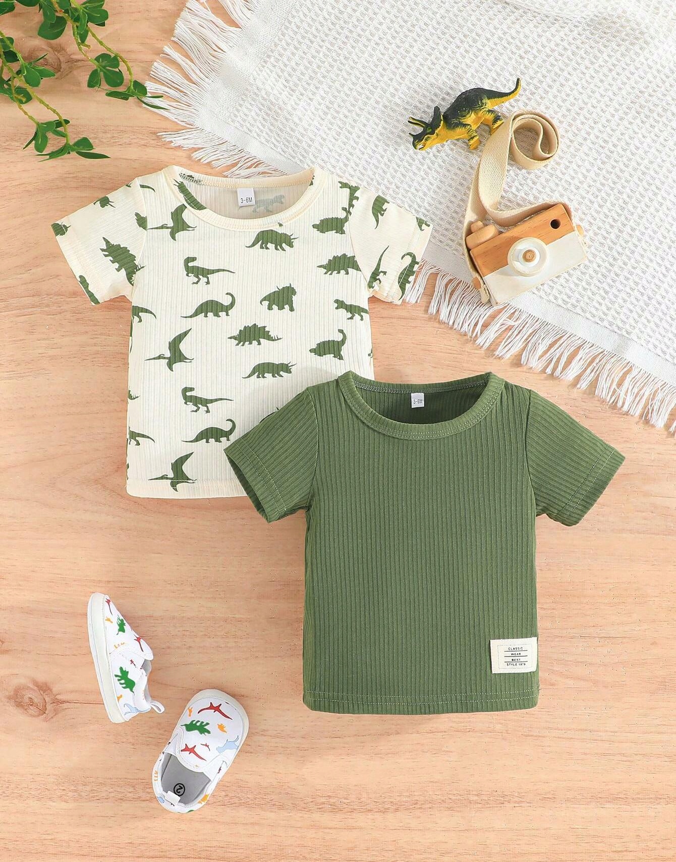 T-SHIRT OKRĄGŁY DEKOLT 2-pack