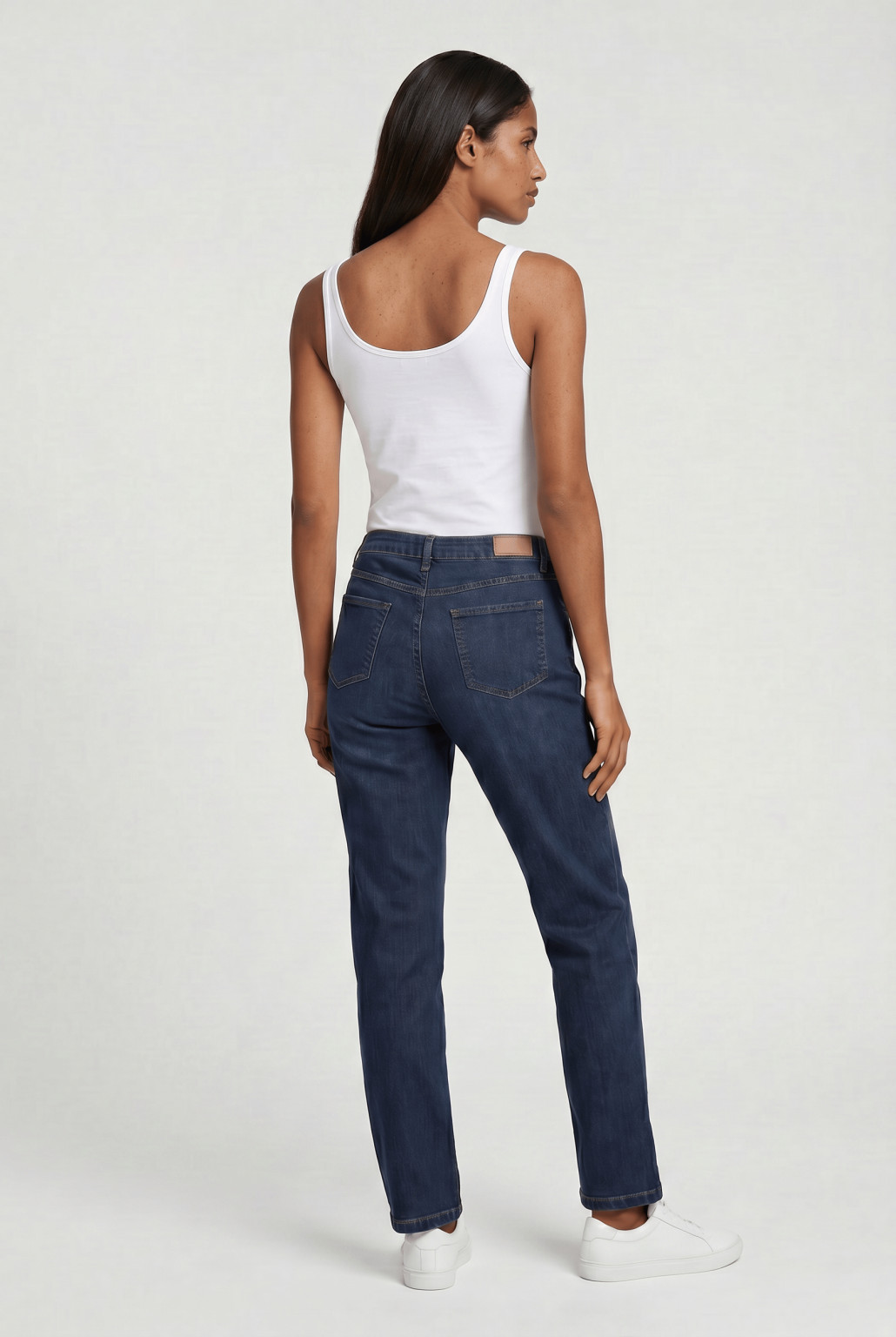PROSTE SPODNIE JEANS