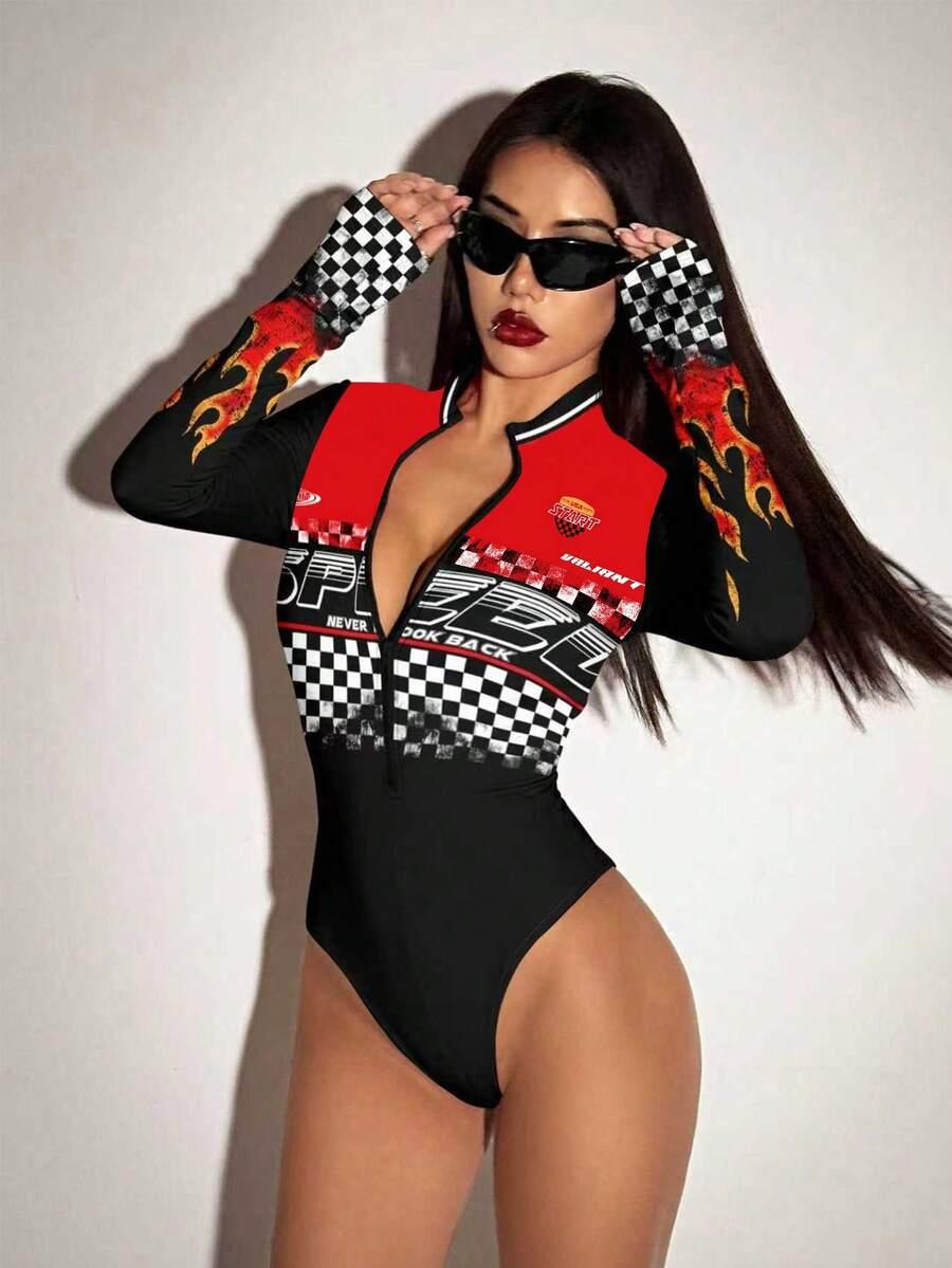 BODY DŁUGI RĘKAW ZIP 