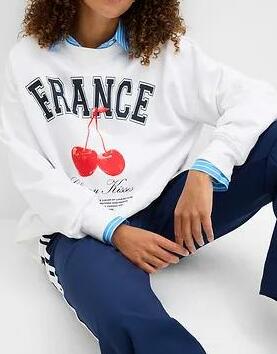 BLUZA OVERSIZE Z BAWEŁNY 