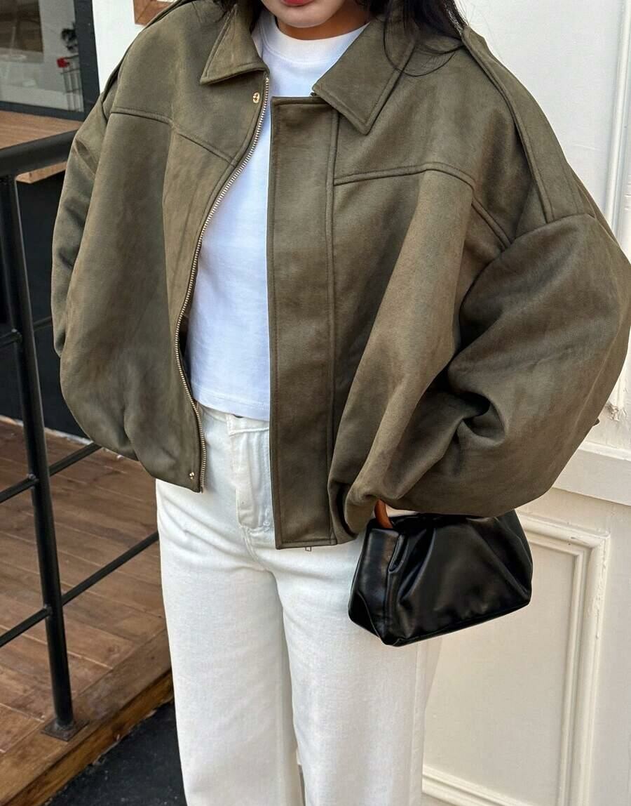 ZIELONA KURTKA BOMBER 