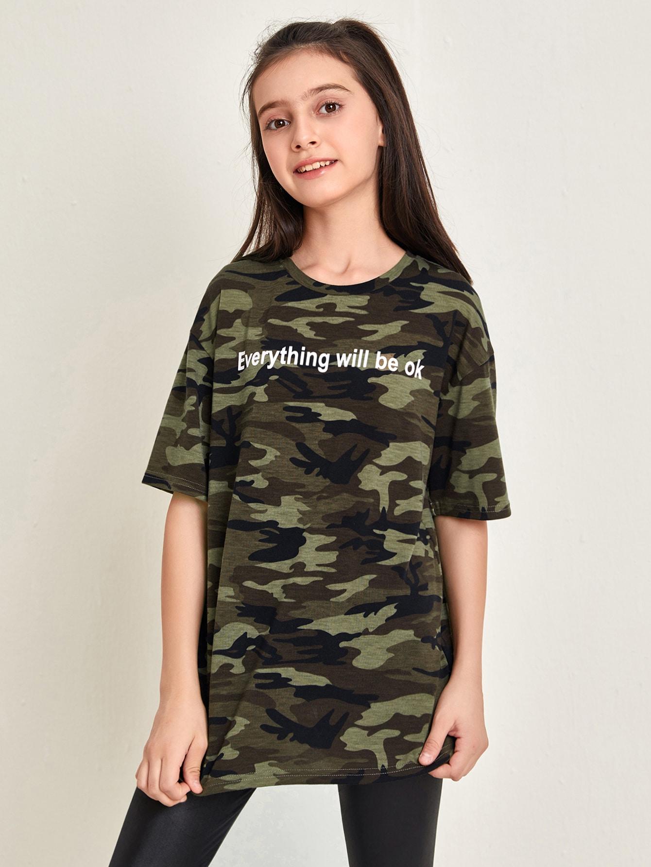 t-shirt z krótkim rękawem wzór