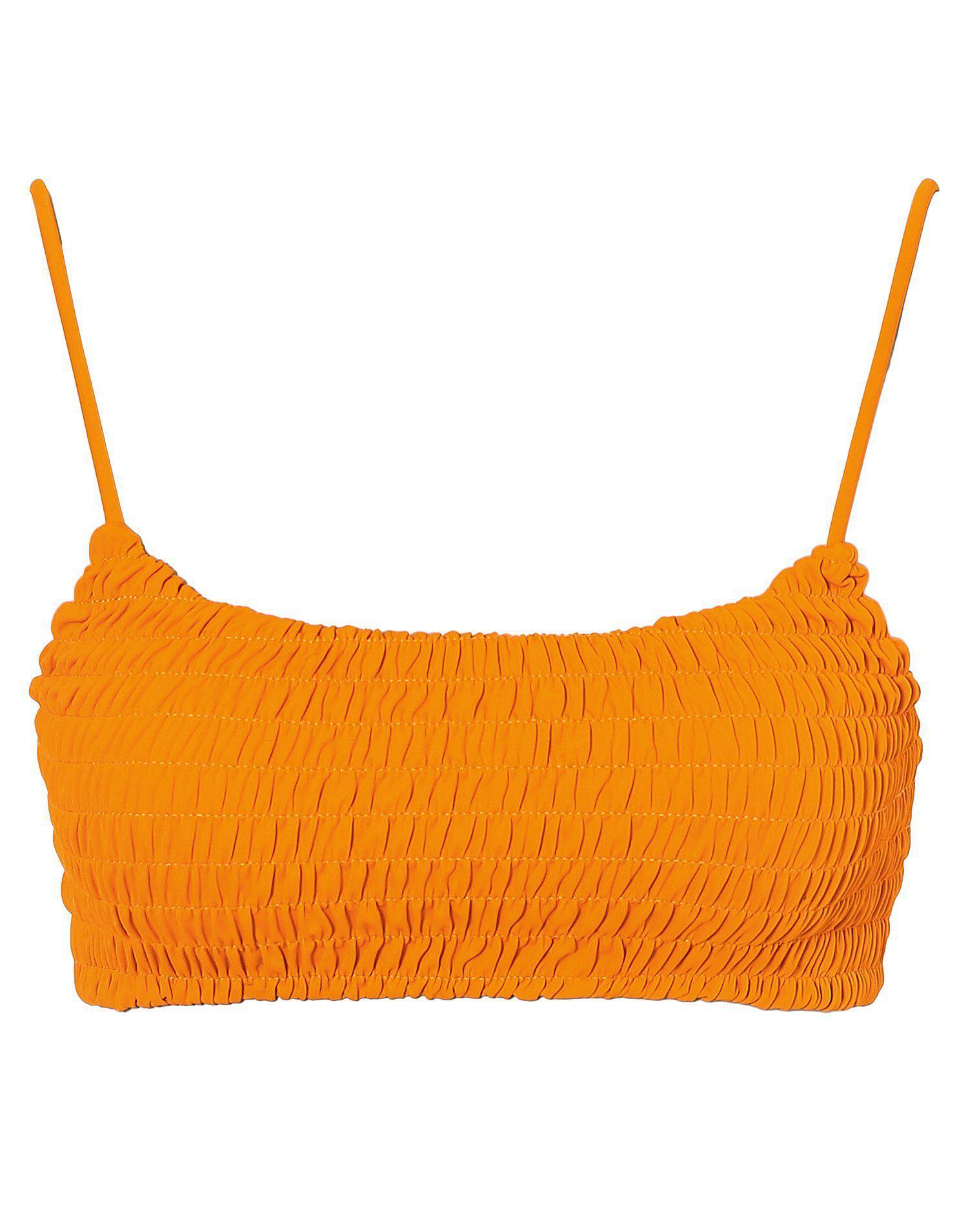 GÓRA OD BIKINI TOP marszczenie