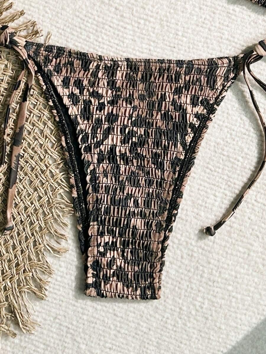 dół od bikini animal print