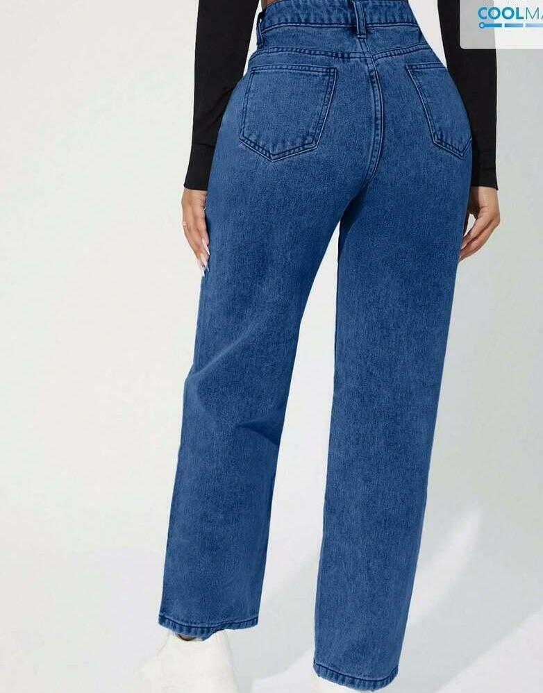 SPODNIE JEANS WYSOKI STAN