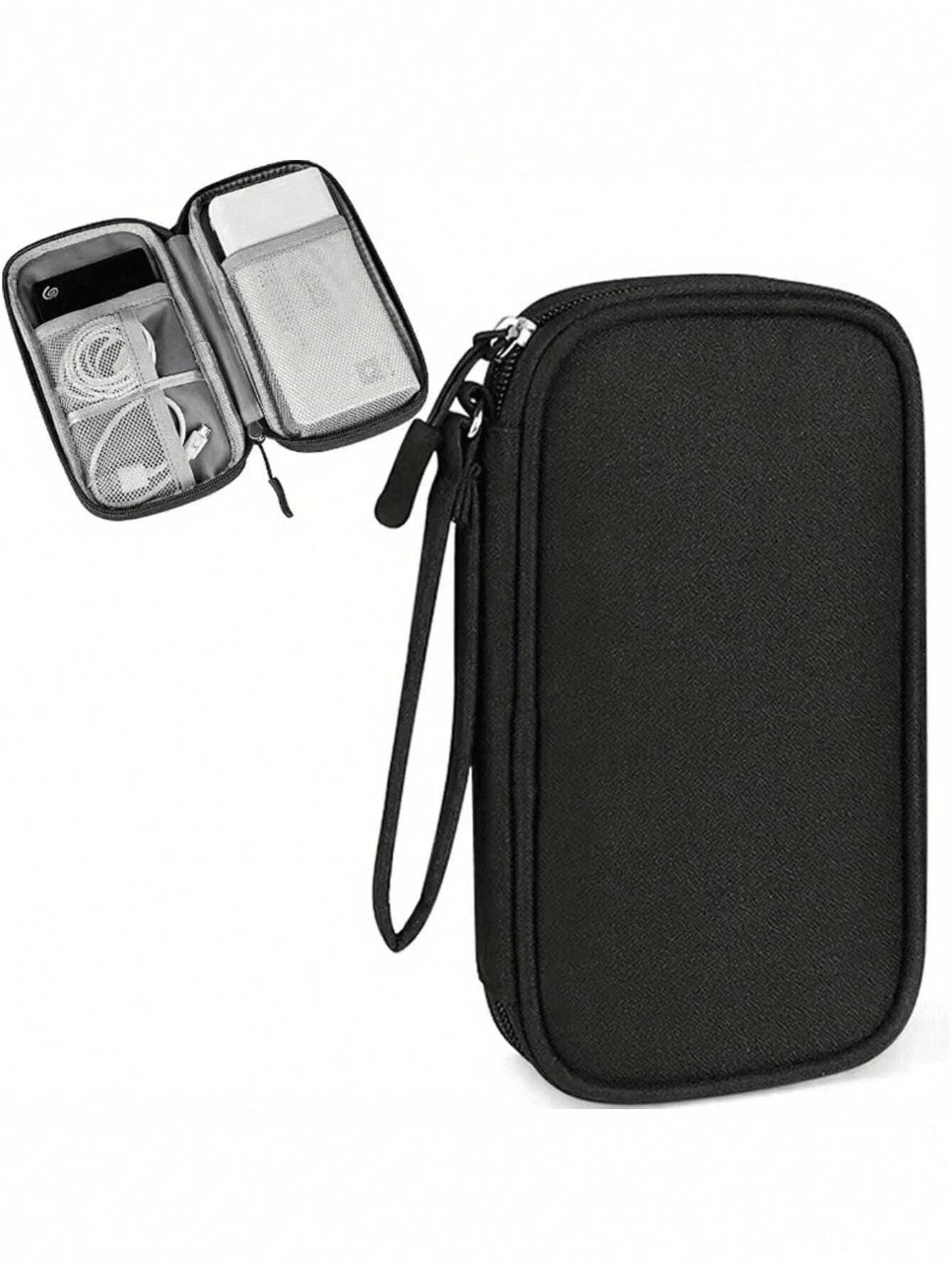 czarny organizer na kable