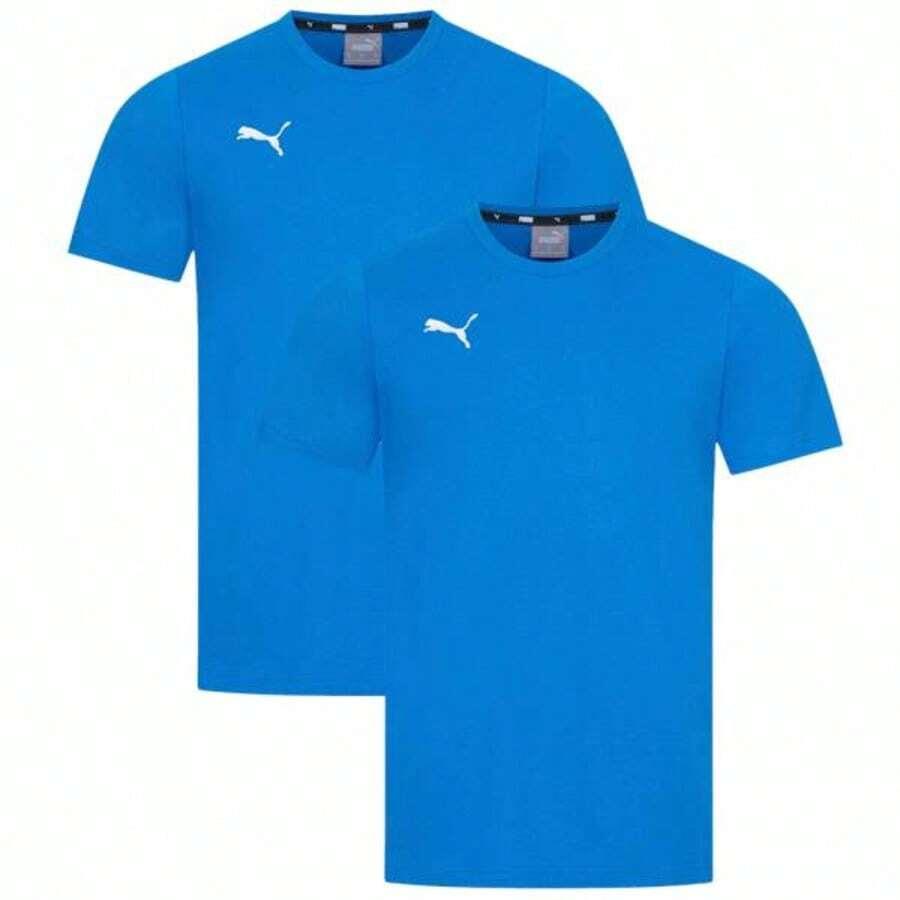PUMA NIEBIESKI T-SHIRT 2-PACK