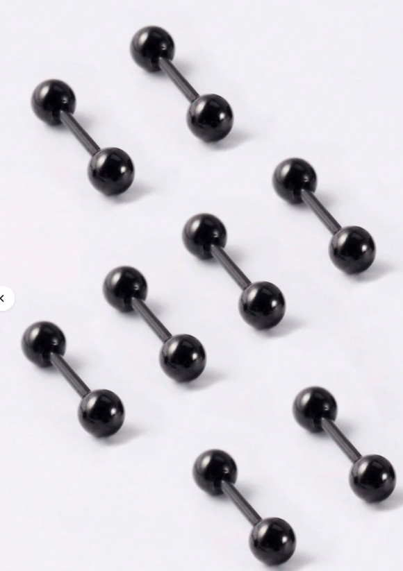 Kolczyk Sztanga do ucha 7-pack