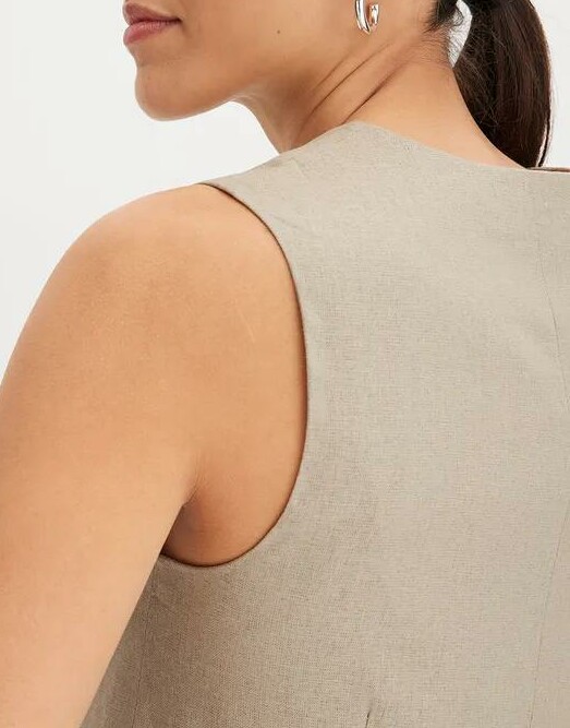 KAMIZELKA DAMSKA PLUS SIZE LEN
