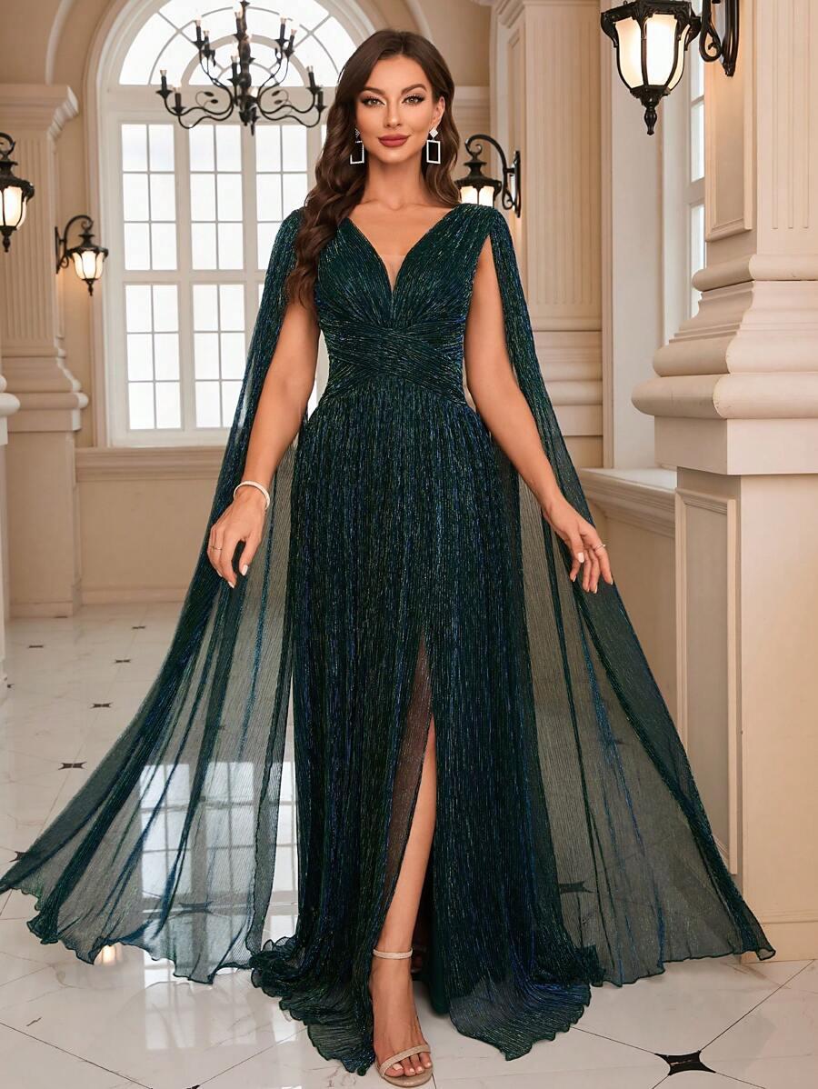 MAXI SUKIENKA V-NECK 
