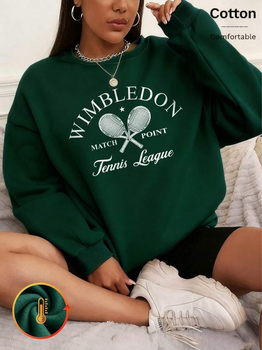 ZIELONA BLUZA NADRUK