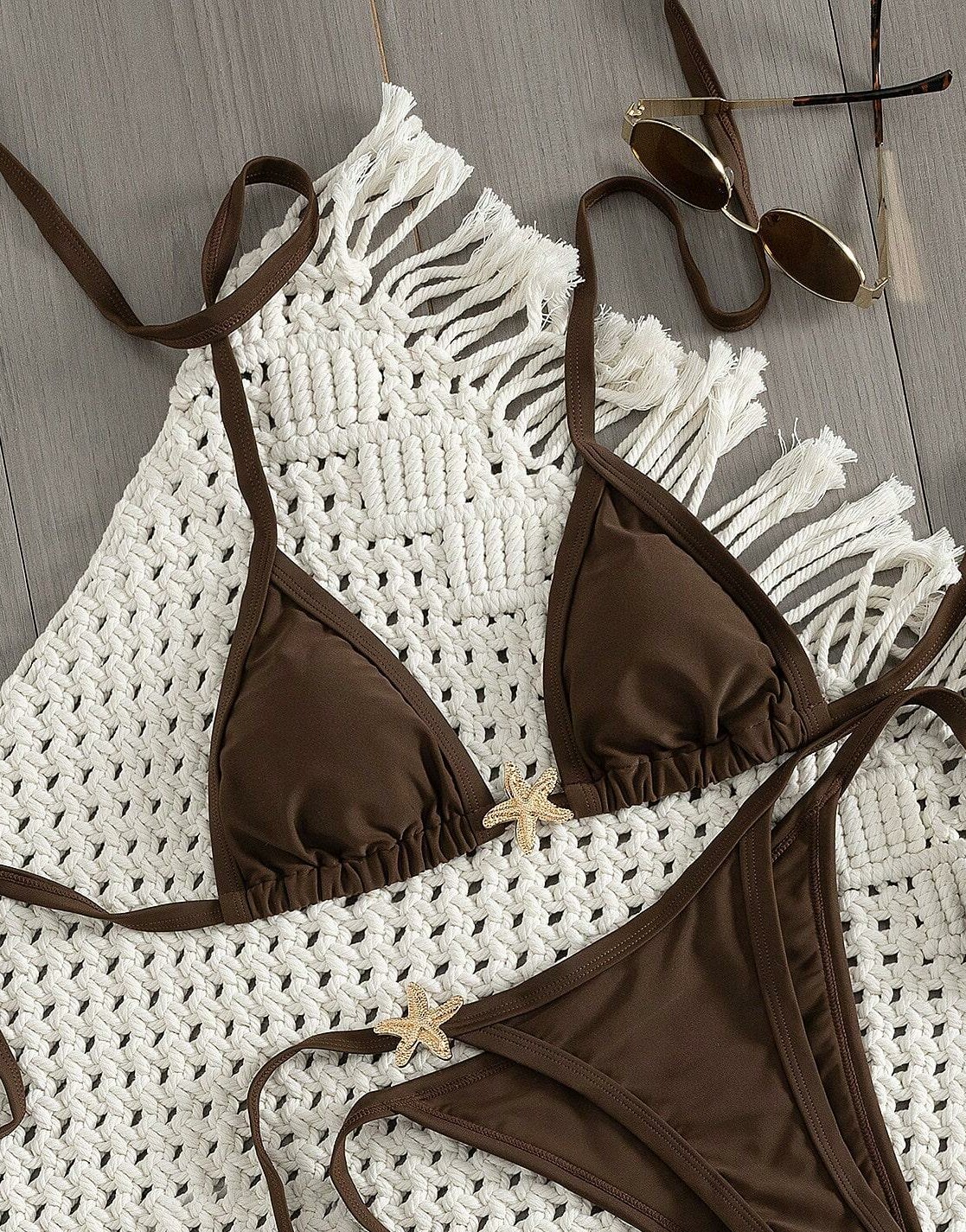 BRĄZOWa góra od bikini
