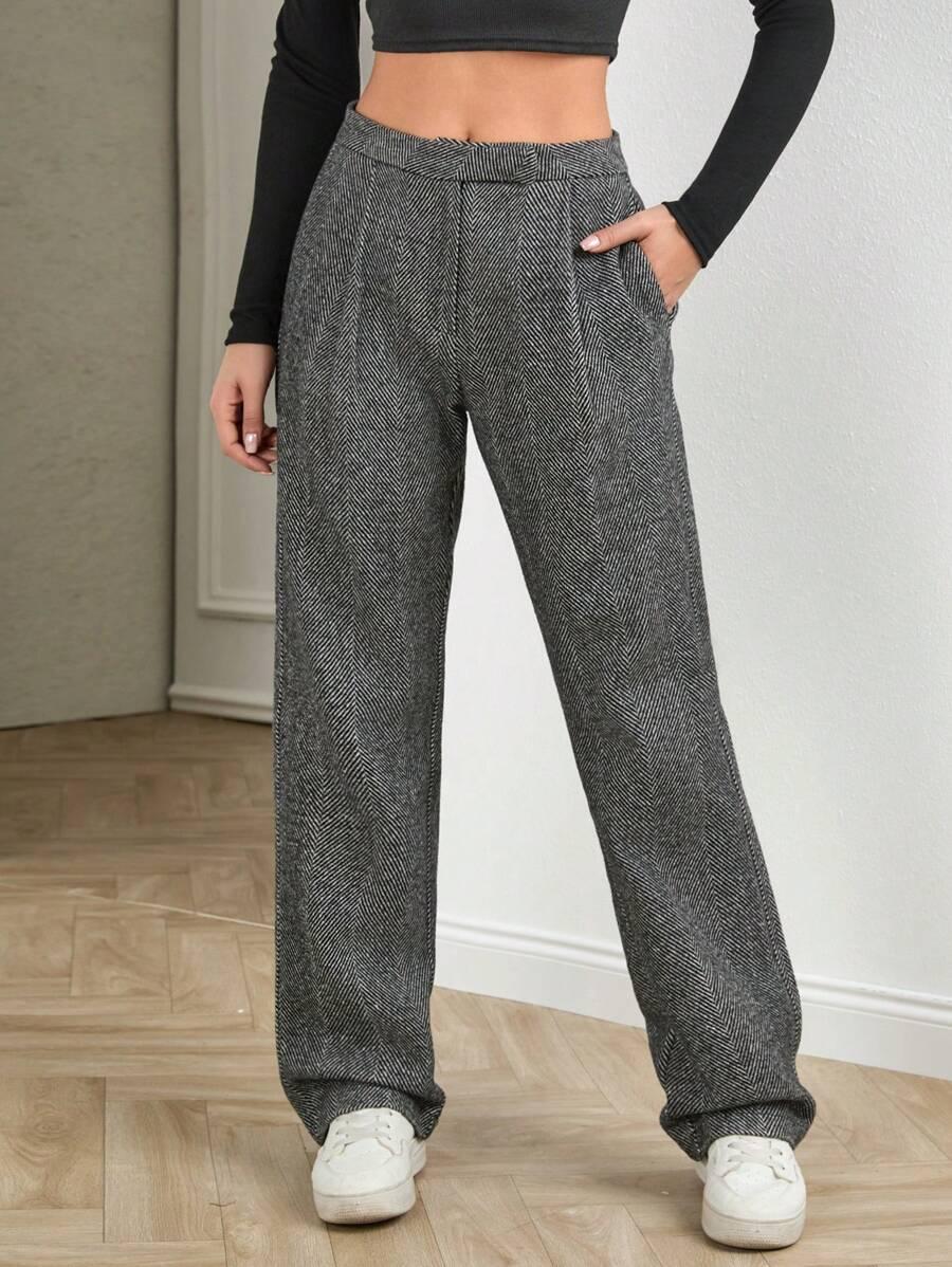 SPODNIE CASUAL WZÓR JODEŁKA