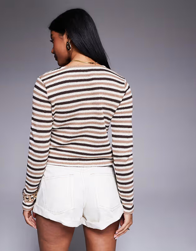 ROZPINANY SWETER PASKI