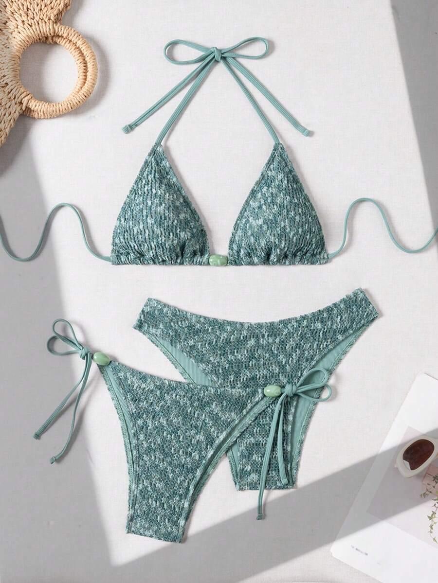trzyczęściowy komplet bikini