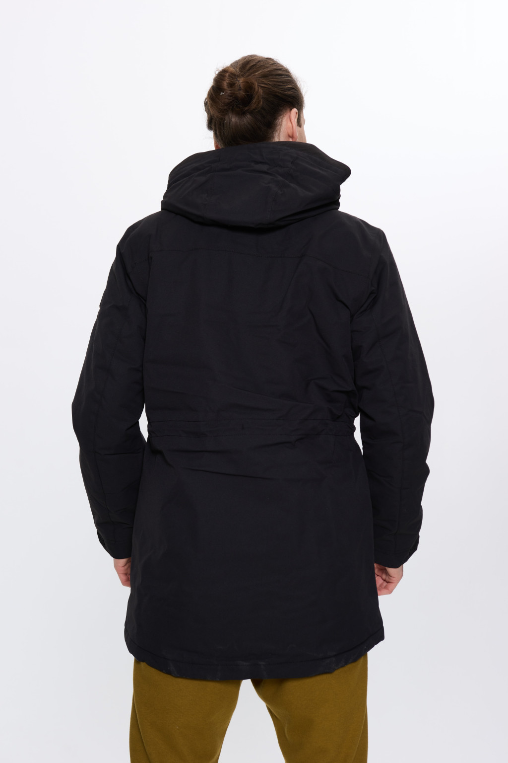 CZARNA KURTKA PARKA 2500018-19010