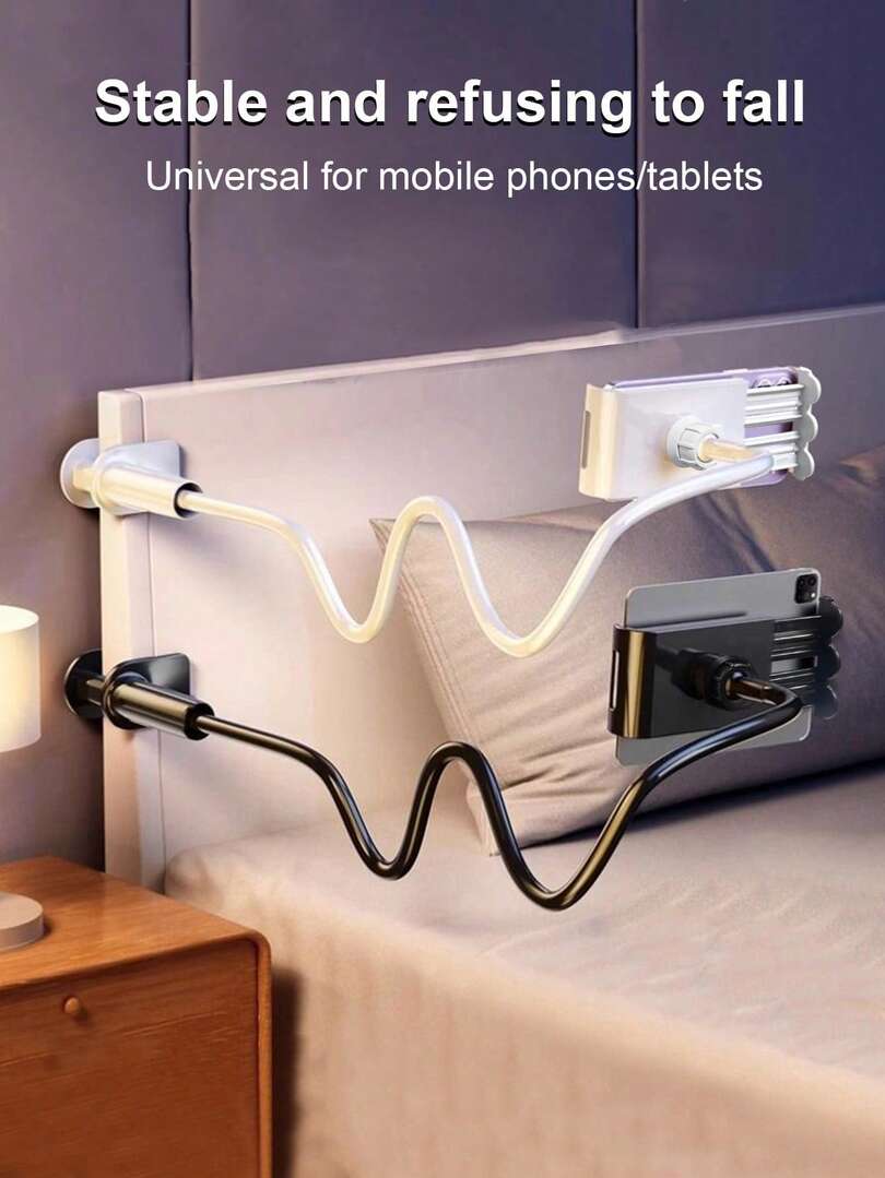 BIAŁY UCHWYT NA TELEFON