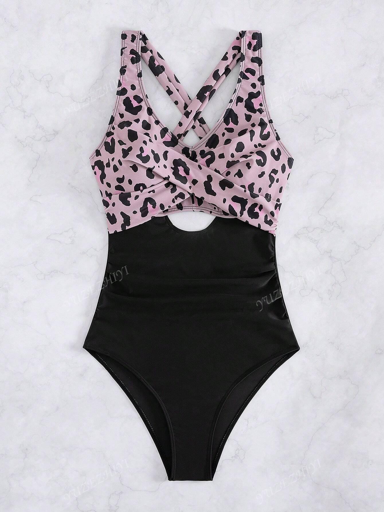 JEDNOCZĘŚCIOWY STRÓJ KĄPIELOWY ANIMAL PRINT