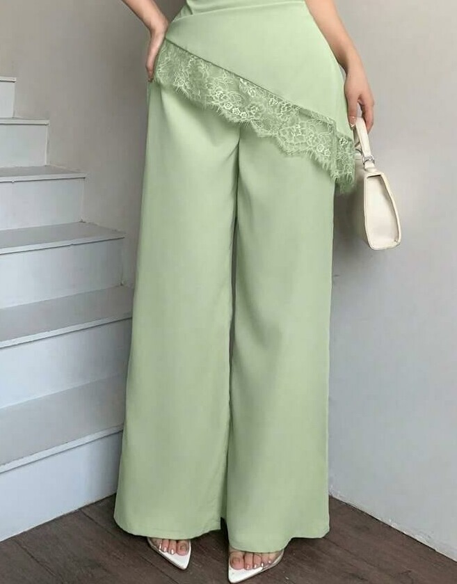 zielone spodnie casual