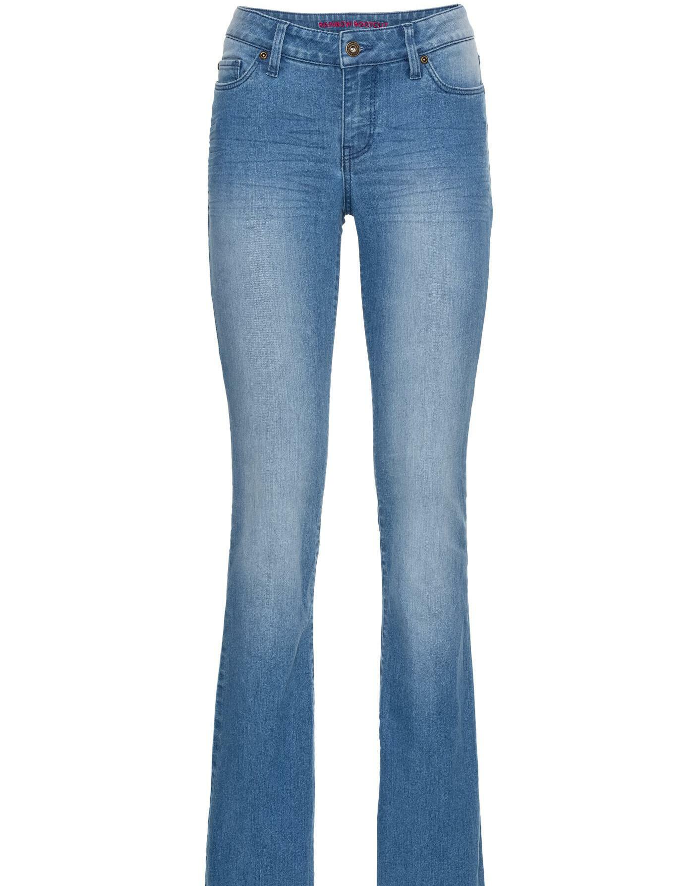 NIEBIESKIE SPODNIE JEANS