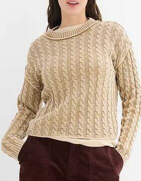 SWETER Z EFEKTEM WYTARCIA