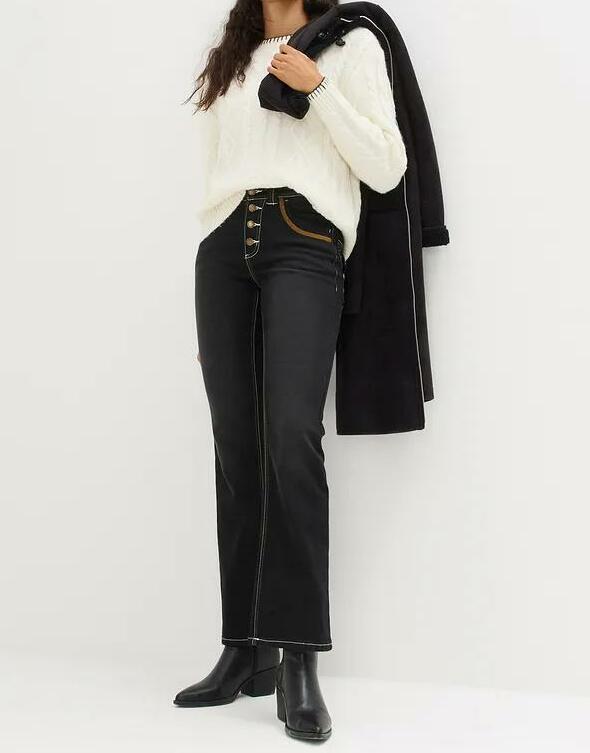 JEANSY BOOTCUT DAMSKIE