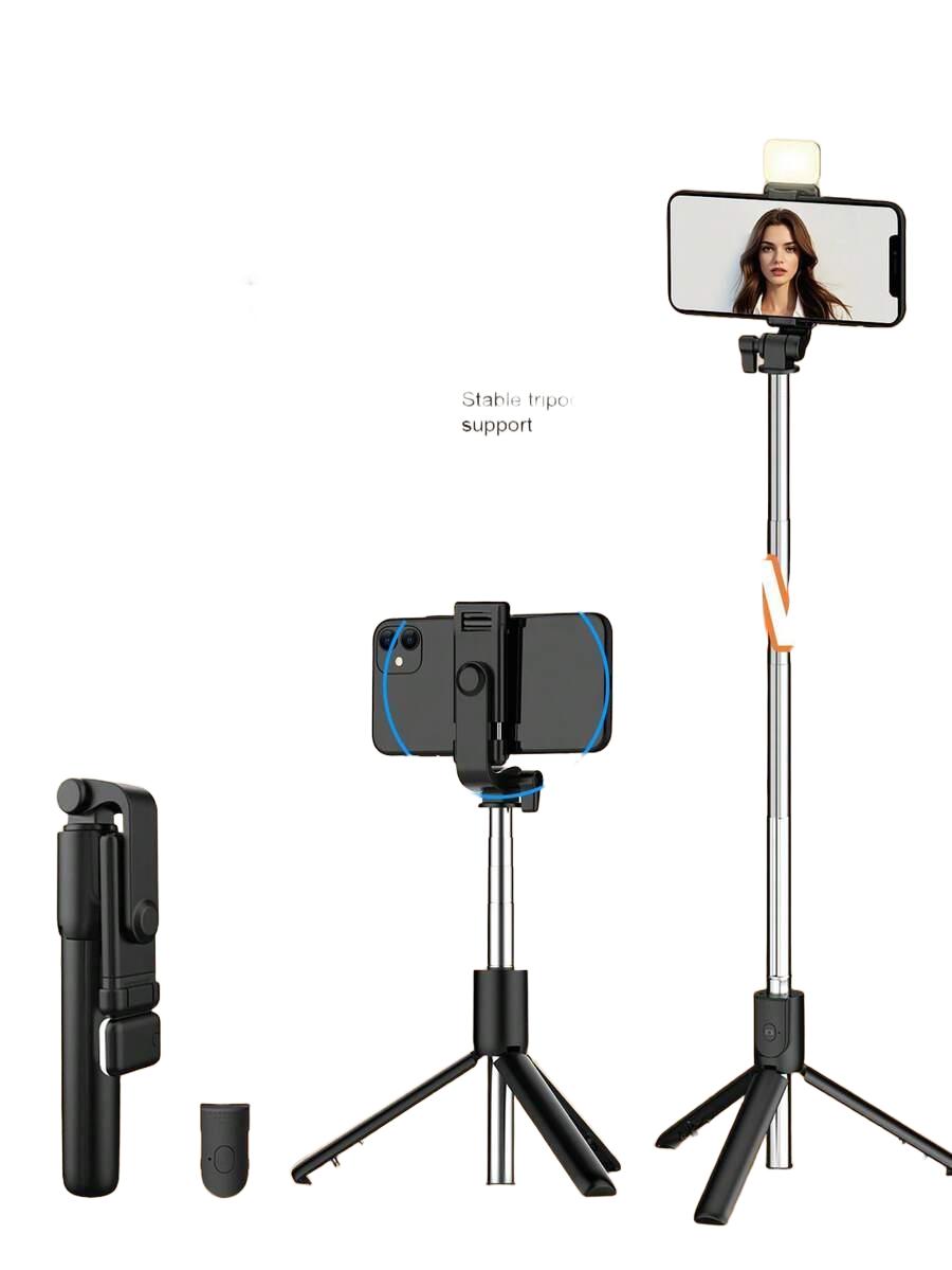 czarny selfie stick