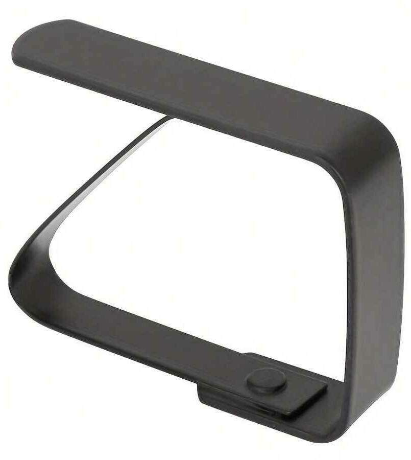 czarny klips do obrusu 4-pack