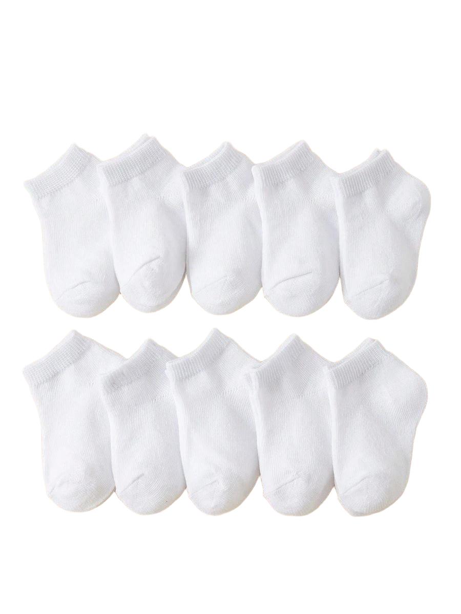 białe skarpetki 10-pack