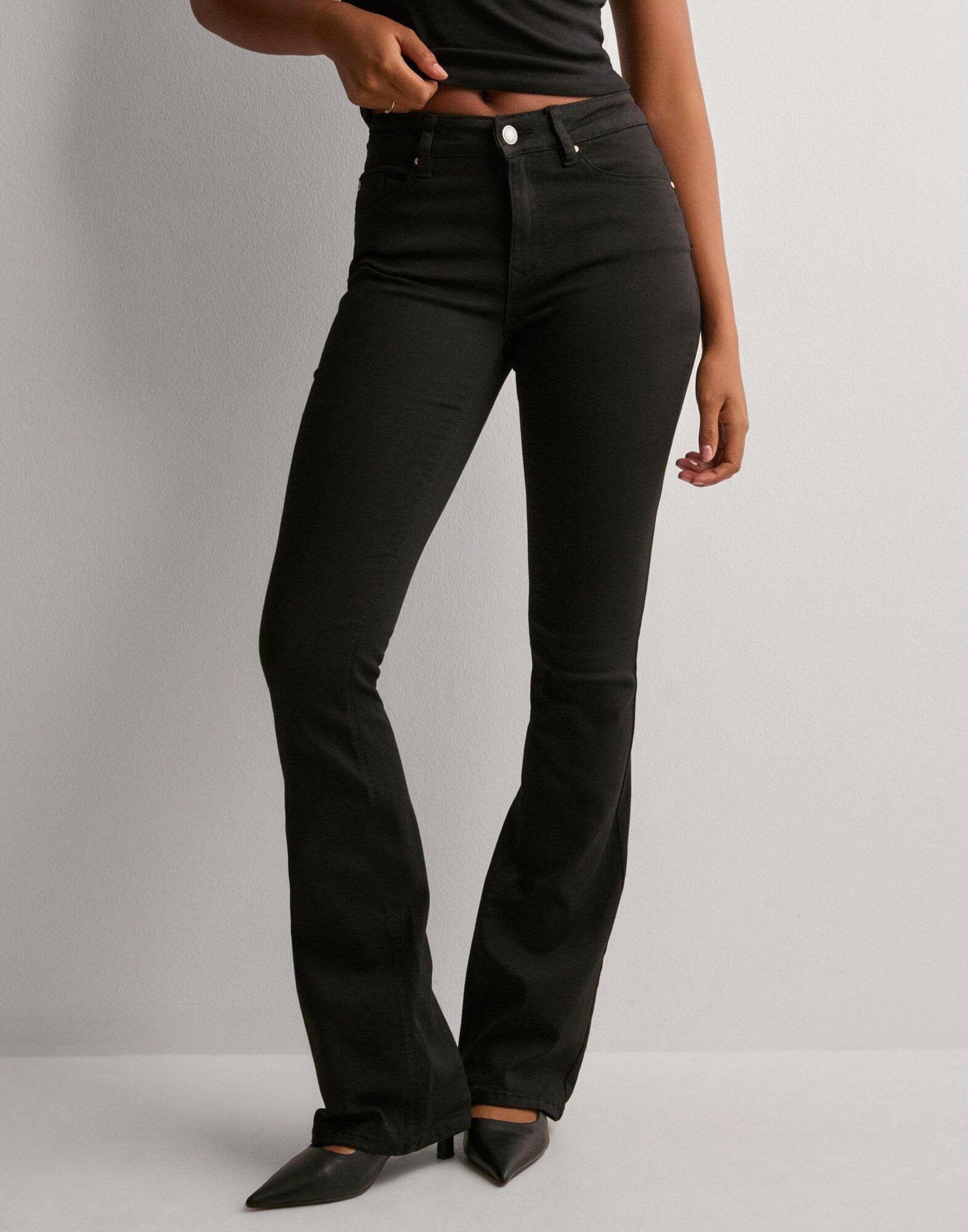 spodnie jeans dzwony