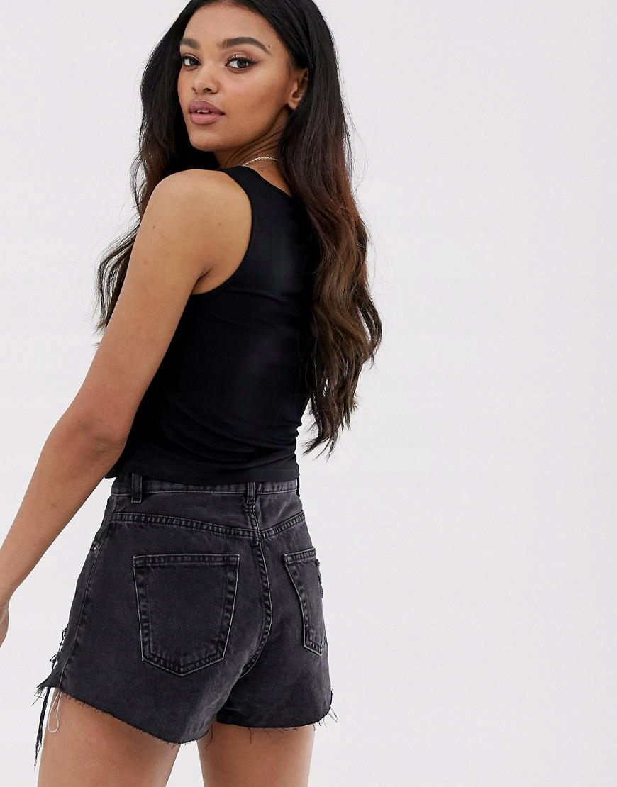 czarny top basic