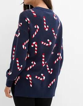 SWETER CIĄŻOWY Z ROZCIĘCIAMI