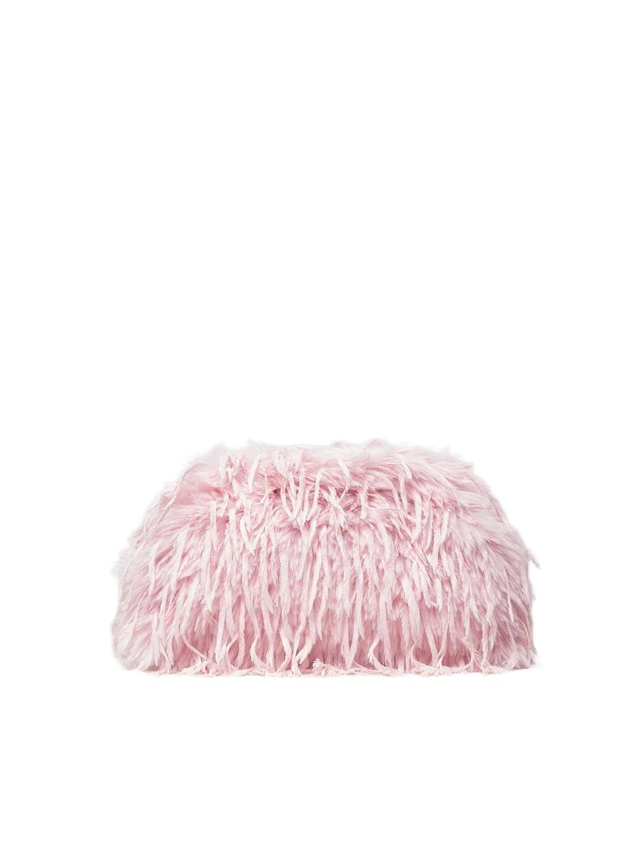 różowa fluffy torebka