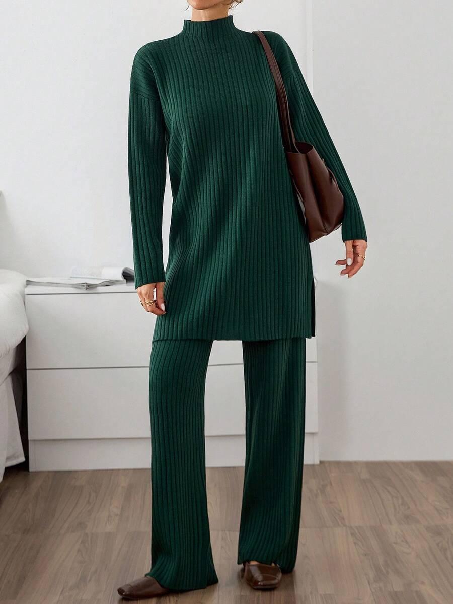 sweter spodnie komplet 