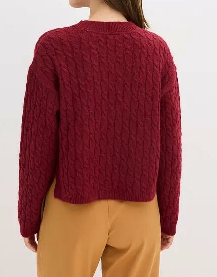 SWETER W WARKOCZE