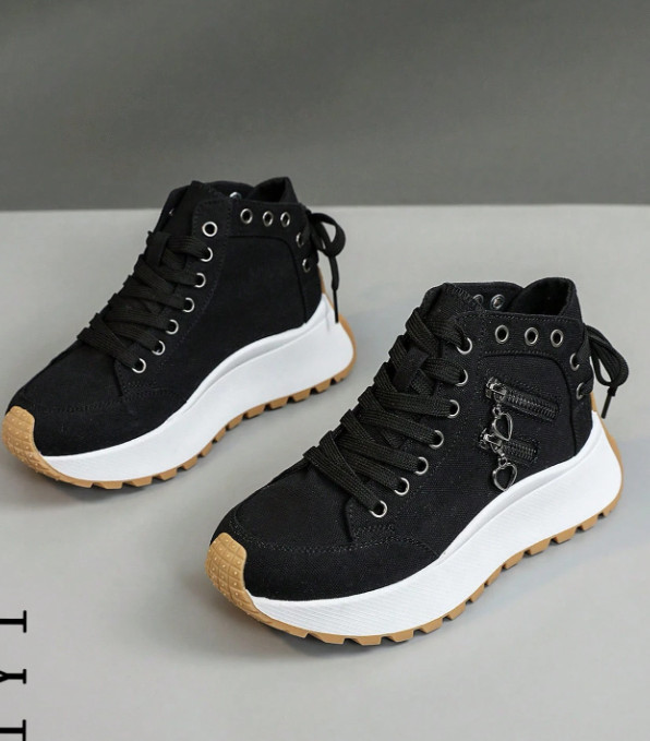 CZARNE BUTY SPORTOWE