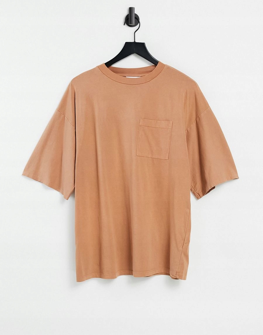 bawełniany T-shirt okrągły dekolt 