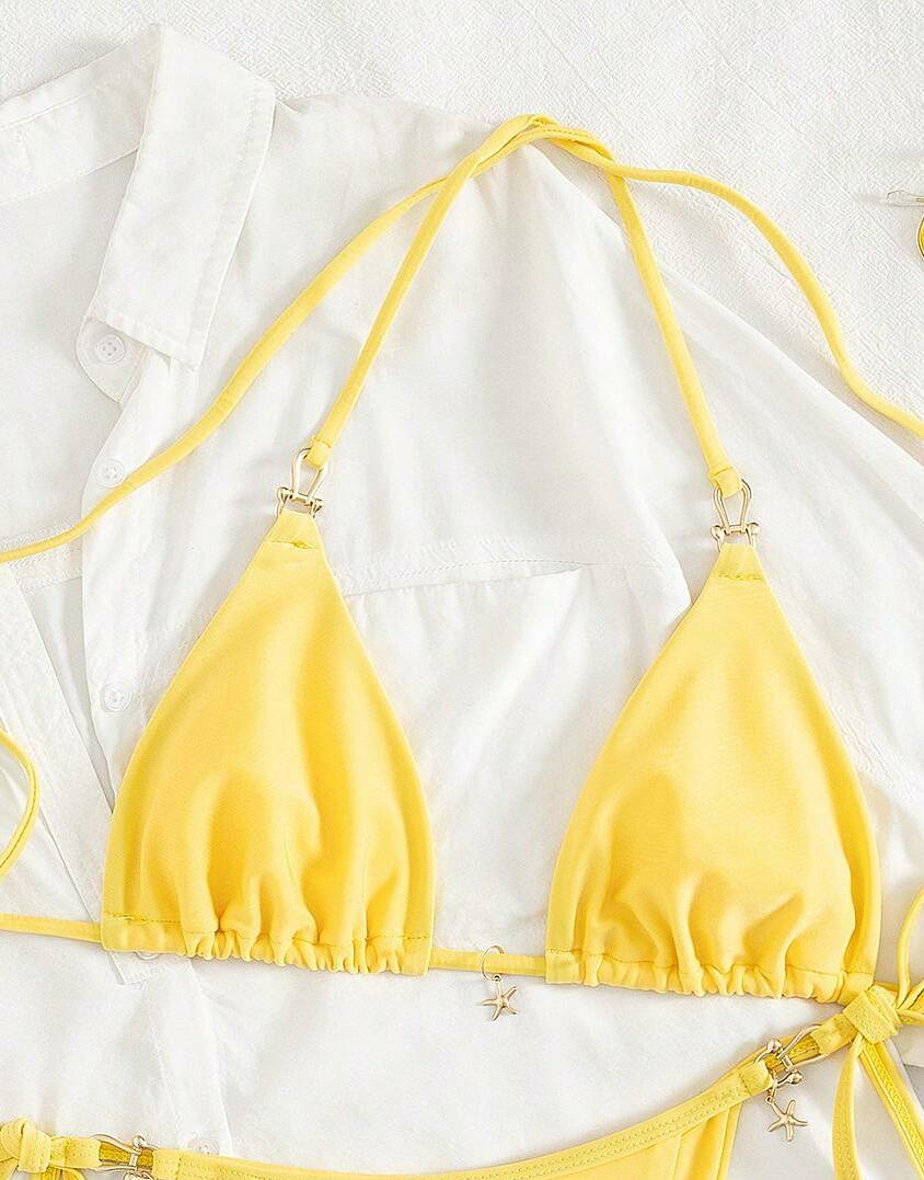 żółta góra od bikini