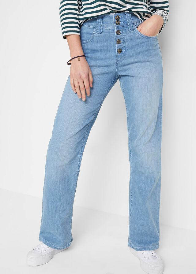 NIEBIESKIE SPODNIE JEANS 