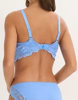 BIUSTONOSZ BRALETTE Z KWIATOWĄ KORONKĄ