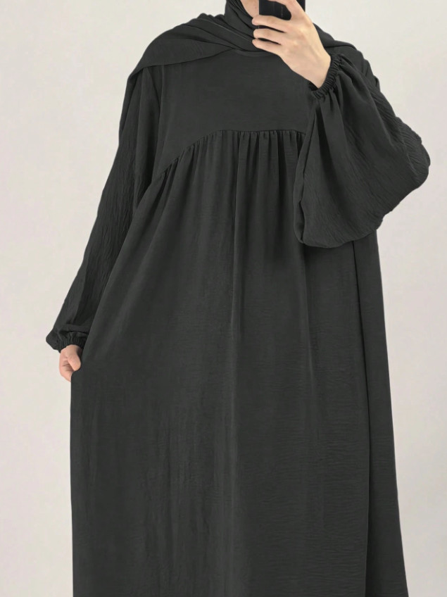 czarna maxi sukienka