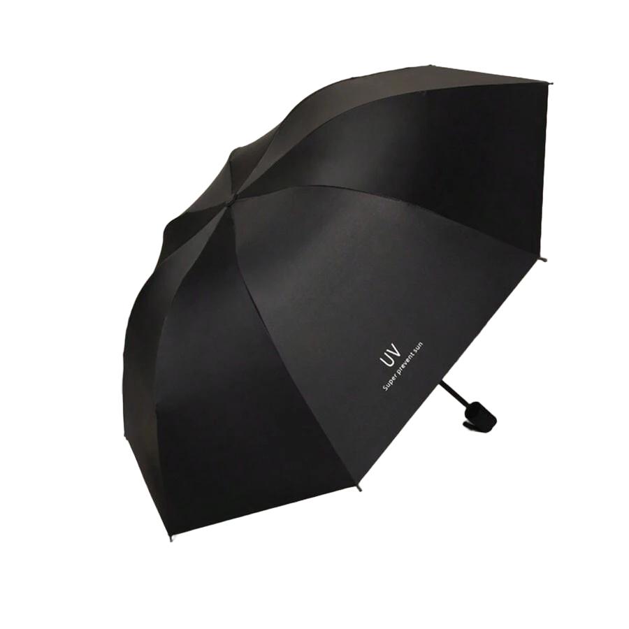 czarny parasol składany