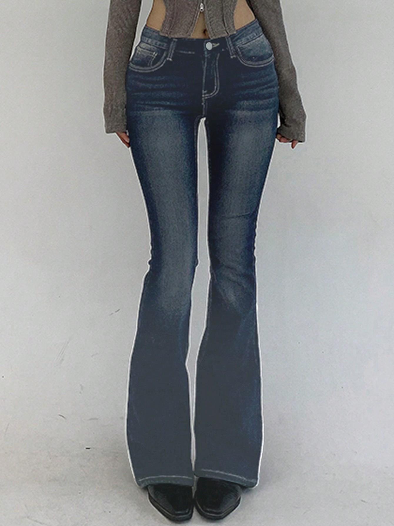 NIEBIESKIE SPODNIE JEANS